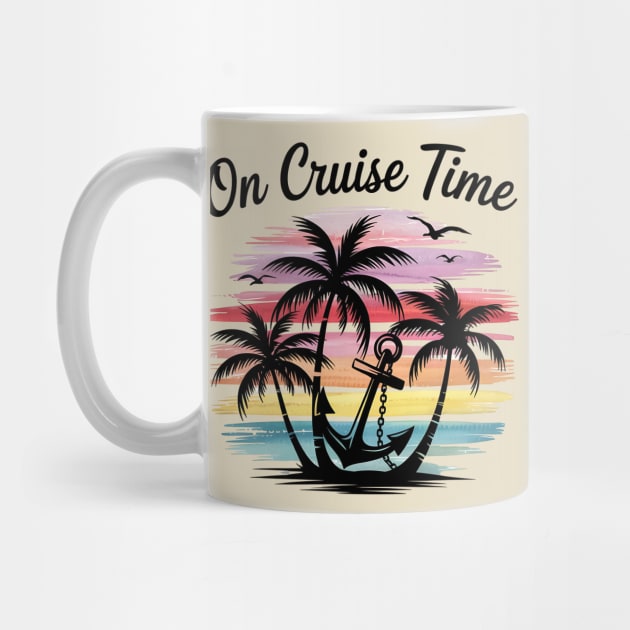 On Cruise Time Matching Vacation Design for Cruise Squad & Family by ArtistTee ⭐⭐⭐⭐⭐